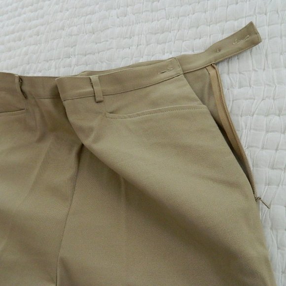 Boston Proper High Waisted Twill Flat Front Pants , Size 10 - Picture 9 of 13